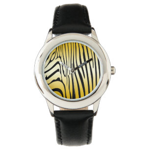 Montre Zesty Zebra Yellow