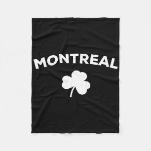 Montreal 2025 St. Patrick's Day Canada Canadees St Fleece Deken