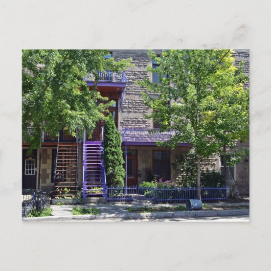 Montréal Appartement Briefkaart (Voorkant)