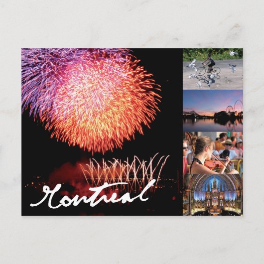 Montreal Briefkaart (Voorkant)