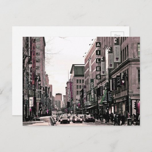 Montréal Briefkaart (Voorkant / Achterkant)