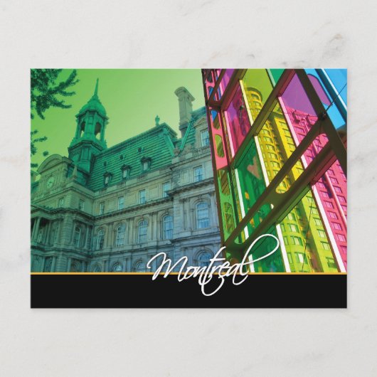 Montreal Briefkaart (Voorkant)