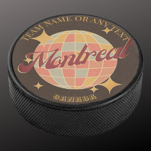Montreal Canada City Hockey Club Hockey Puck
