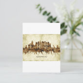 Montreal Canada Cityscape Uitnodiging Briefkaart (Staand voorkant)