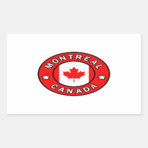 Montreal Canada Rechthoekige Sticker