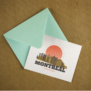  Montreal Canada Skyline Briefkaart