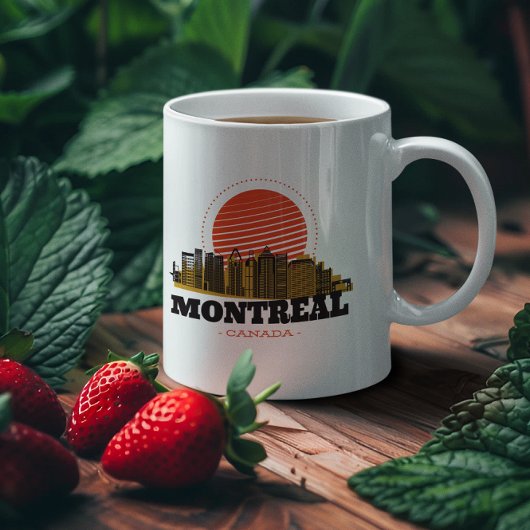  Montreal Canada Skyline Koffiemok