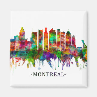 Montreal Canada Skyline Magneet