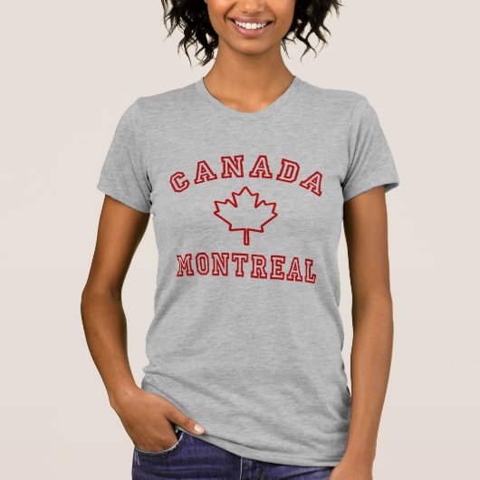 Montreal Canada T-shirt (Voorkant)