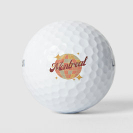 Montreal City Canada Retro golfresort Golfballen