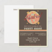 Montreal City Canada themafeest uitnodiging (Voorkant / Achterkant)