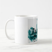 Montreal City Skyline Koffiemok (Links)