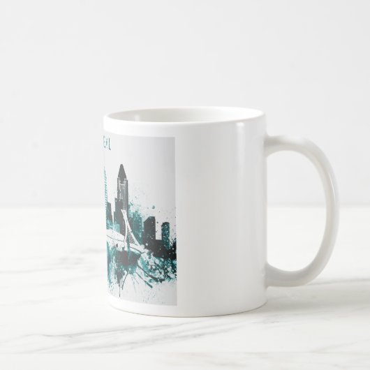 Montreal City Skyline Koffiemok (Rechts)