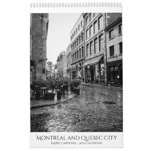Montréal et Québec - Calendrier Marie Cardona