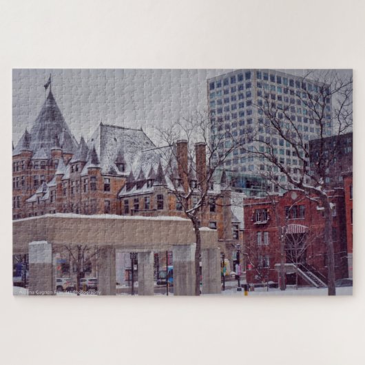 Montreal Fine Art Puzzle Legpuzzel (Horizontaal)