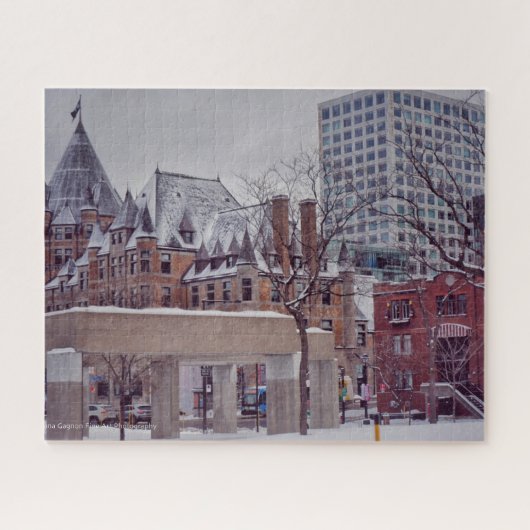 Montreal Fine Art Puzzle Legpuzzel (Horizontaal)