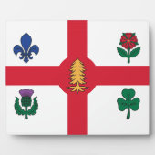 Montreal Flag Plaque (Devant)