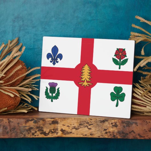 Montreal Flag Plaque (Côté)