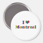 MONTREAL GAY PRIDE MAGNEET (Voorkant / Achterkant)