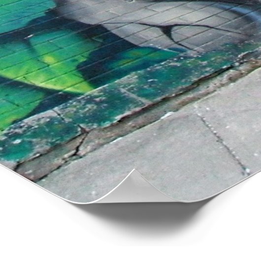 Montreal Graffiti Poster (Hoek)