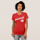 Montreal Graffiti T-shirt (Voorkant volledig)