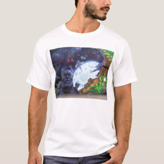 Montreal Graffiti Zijne haar T T-shirt