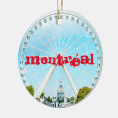 Montréal Grande Roue Ceramic Ornament (Links)