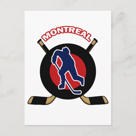 MONTREAL HOCKEY BRIEFKAART (Voorkant)