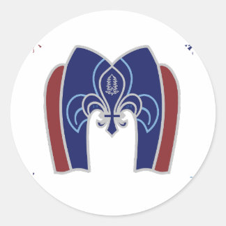 Montreal Hockey Logo Ronde Sticker