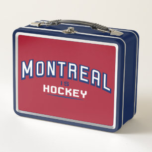 Montreal is Hockey - Rood & Blauw Lunch-vak