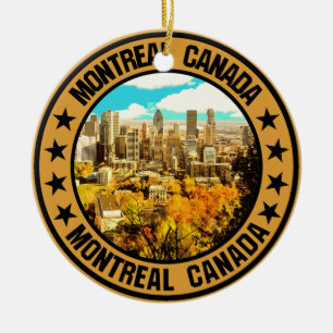Montreal Keramisch Ornament