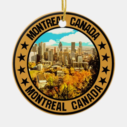 Montreal Keramisch Ornament (Voorkant)