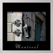 Montreal Lamp Poster (Voorkant)