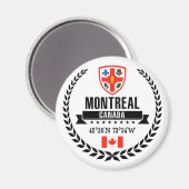 Montreal Magneet (Voorkant / Achterkant)