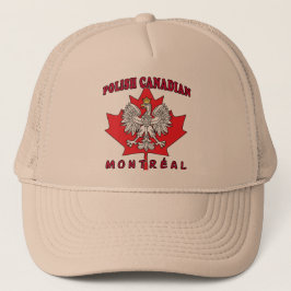 Montreal Poland Canadian Leaf Trucker Pet