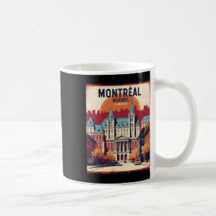 Montreal Quebec Canada 1950s Vintage Travel Touris Koffiemok
