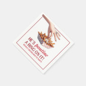 Montreal Quebec Poutine een Ring op het Bacheloret Servet (Hoek)