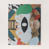 Montréal Québec Puzzle murale Graffiti (Vertical)