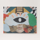 Montréal Québec Puzzle murale Graffiti (Horizontal)