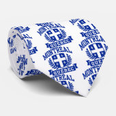 Montreal Quebec Stropdas (Opgerold)