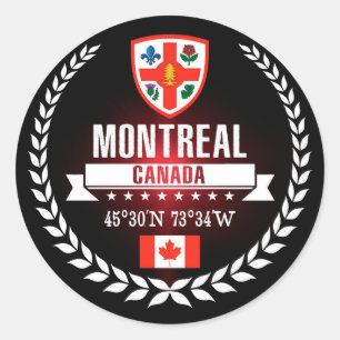 Montreal Ronde Sticker