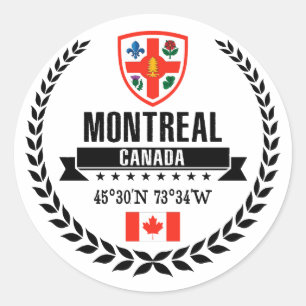 Montreal Ronde Sticker