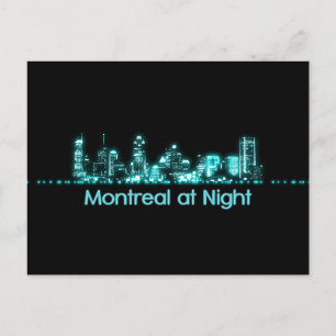 Montreal Skyline Briefkaart