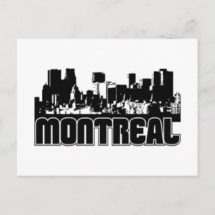Montreal Skyline Briefkaart