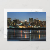 Montreal Skyline Briefkaart (Voorkant / Achterkant)