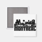Montreal Skyline Magneet (Voorkant / Achterkant)