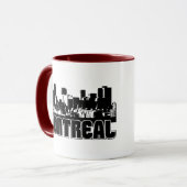 Montreal Skyline Mok (Voorkant links)