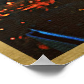 Montreal Skyline Poster (Hoek)