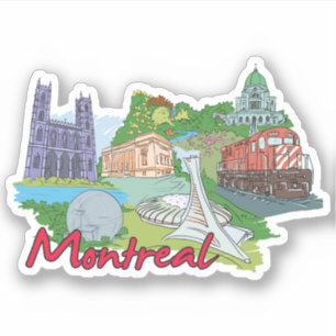 Montreal Sticker