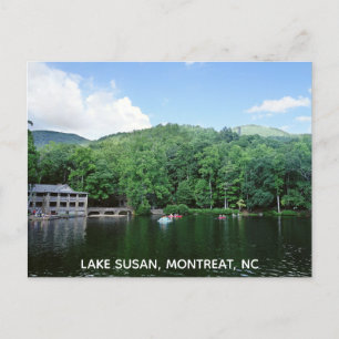 Montreat North Carolina Lake Susan Travel Foto Briefkaart